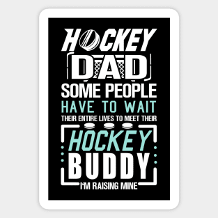 Hockey Dad Funny Sticker